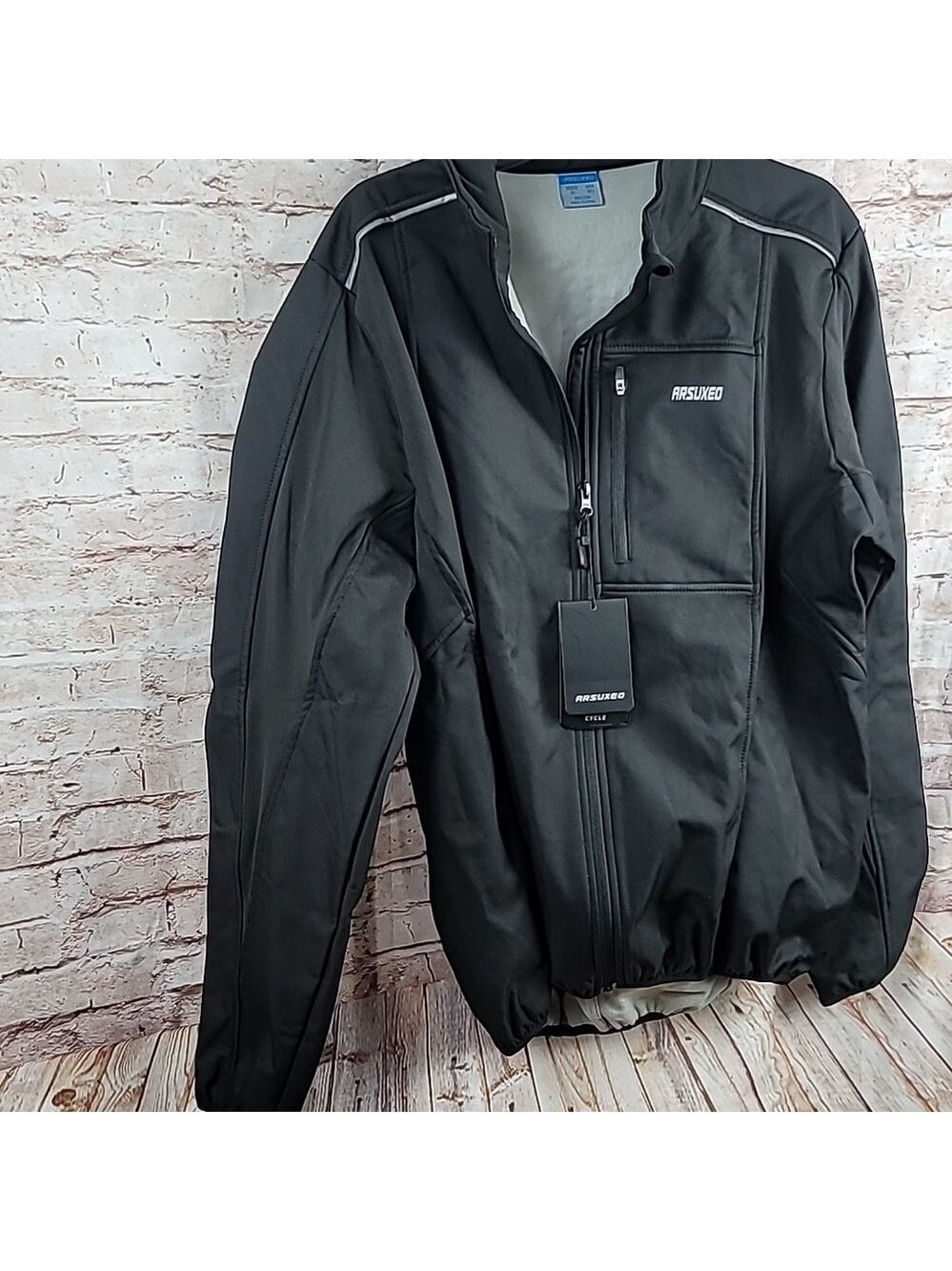 Arsuxeo cycling coat xl new with tags nwt - Picture 4 of 7
